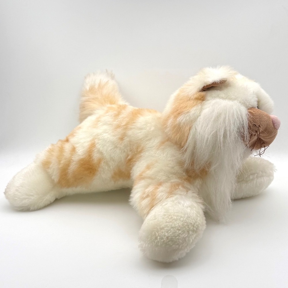 Pound Puppy Purries Plush Kitty Cat Tonka Vintage 1980's Striped Tabby